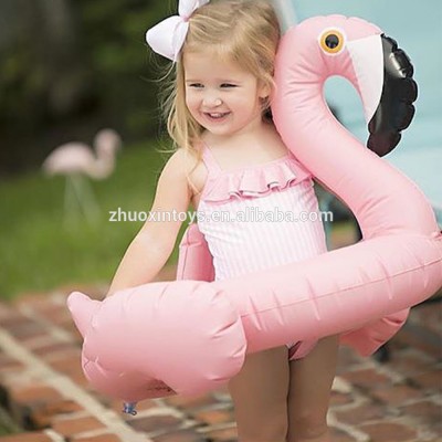 Cute Inflatable Baby Flamingo Pool Float