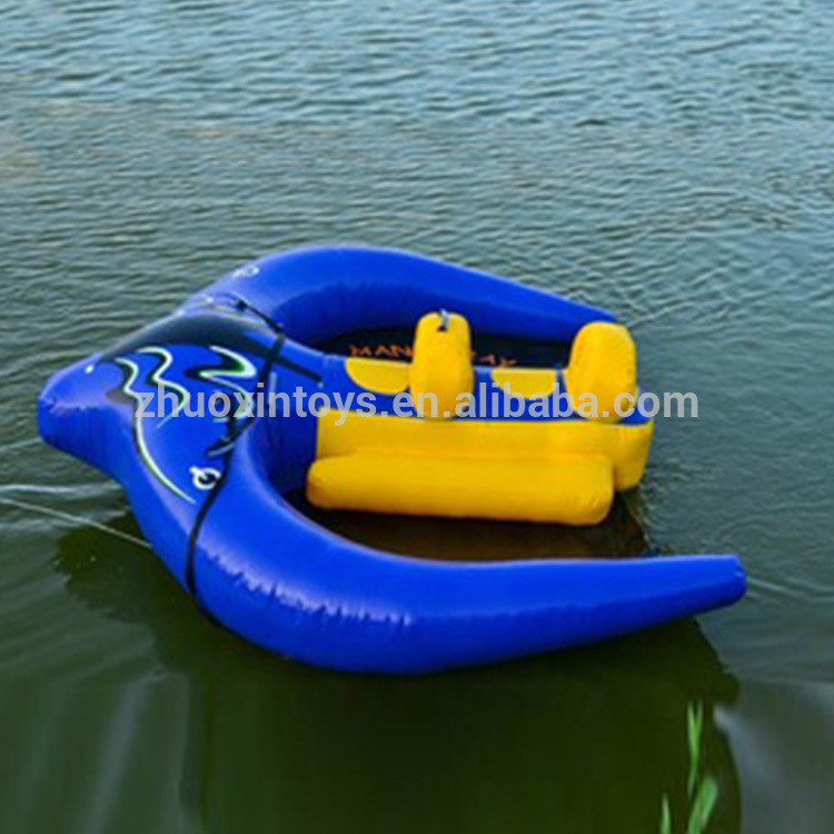 The Crazy Inflatable Towable Water Sports Inflatable Flying Manta Ray